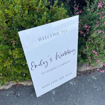 Welcome Sign | Featuring Design