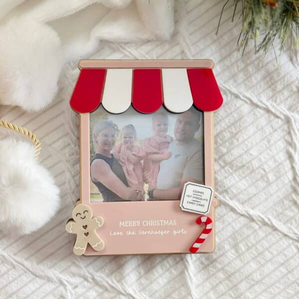Photo Holder Gingerbread house